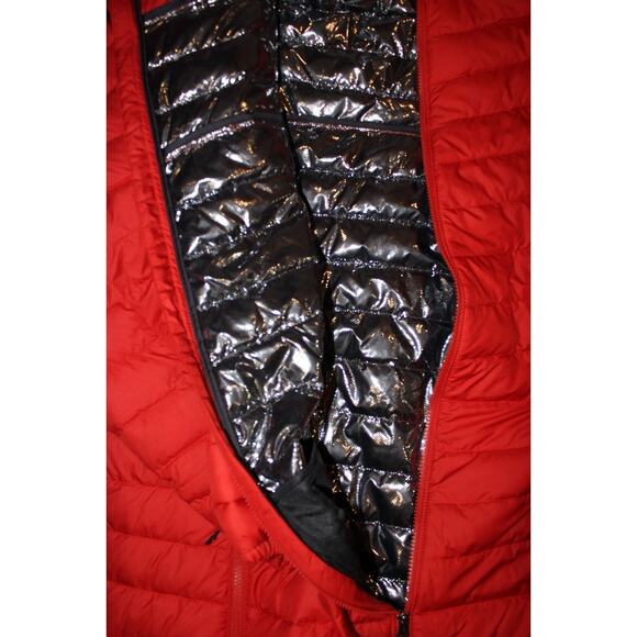 NWT MEN'S COLUMBIA RED SLOPE EDGE II HOODED FULL ZIP JACKET COAT‎ SZ 3XLT - Picture 7 of 8